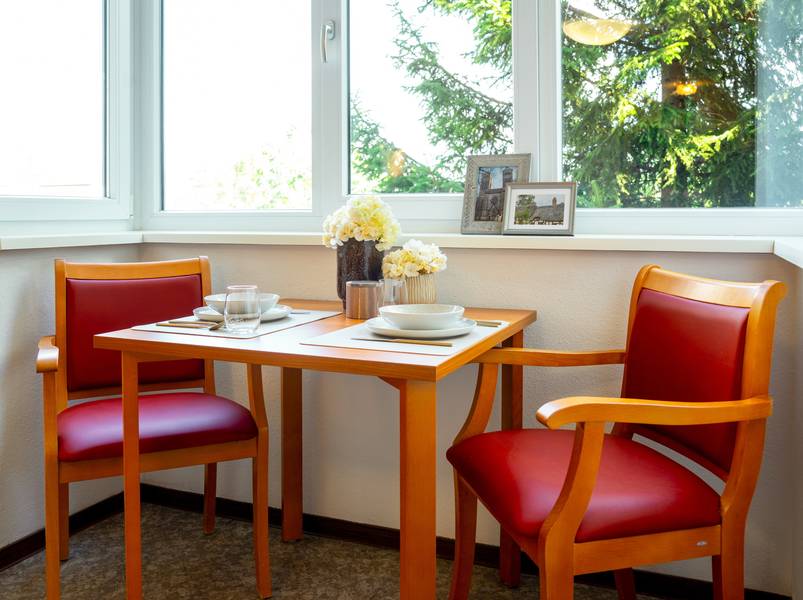 Pflegezimmer mit Aussicht